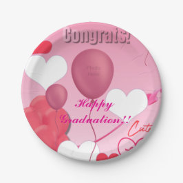 Thema Abschluss Pappteller