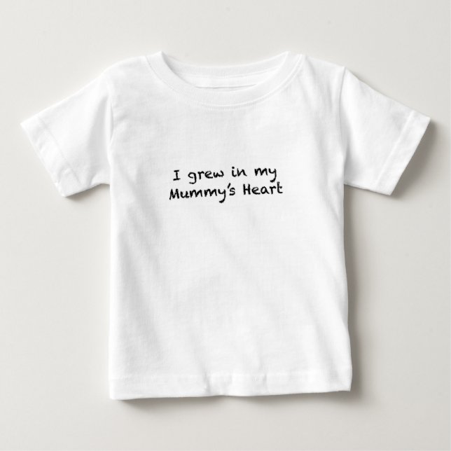 Thema Adoption Baby T-shirt (Vorderseite)