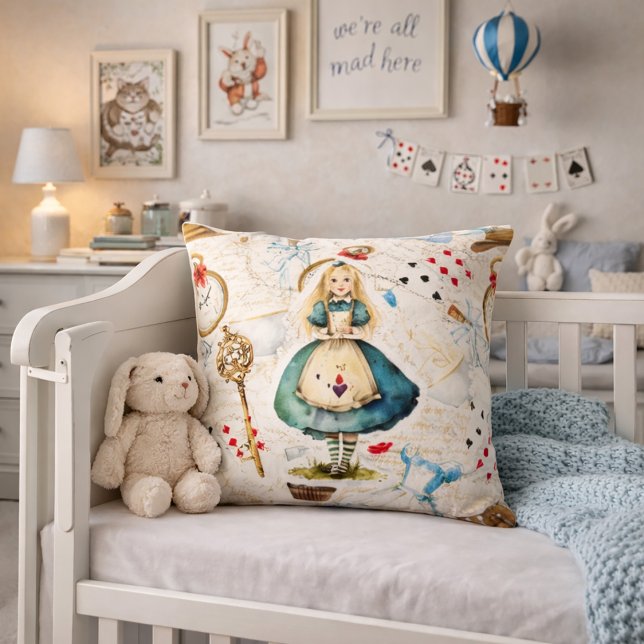 Thema Alice im Wunderland Kissen (Von Creator hochgeladen)