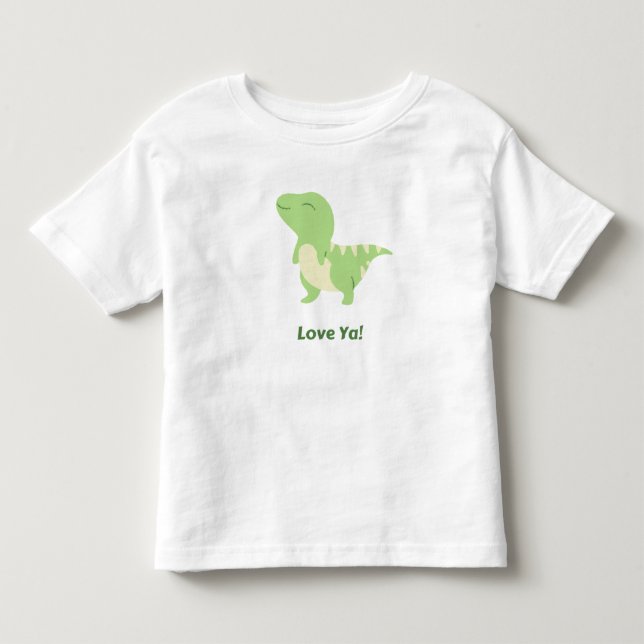 Thema Babydrache Kleinkind T-shirt (Vorderseite)