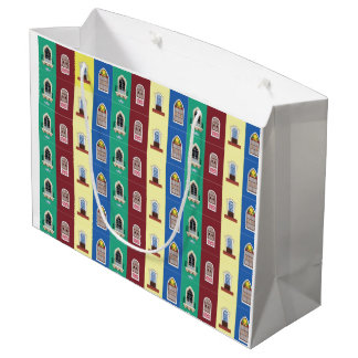 Thema des portugiesischen Fensters Große Geschenktüte