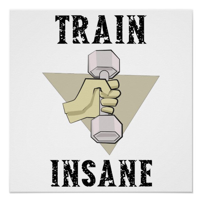 Thema "Fitness von Triebwagen" Poster (Vorderseite)