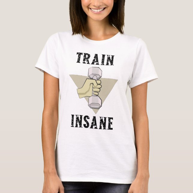 Thema "Fitness von Triebwagen" T-Shirt (Vorderseite)