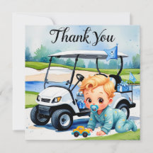 Thema Golf Baby Shower Boy