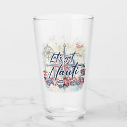 Thema "Let's Get Nauti" für das Küstenschiff Glas