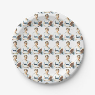 Thema-Party-Papier-Teller Janes Austen Pappteller