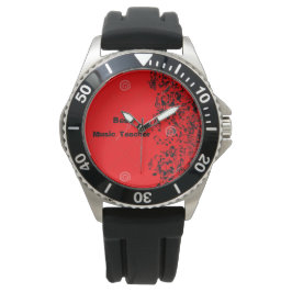 Thema personalisierte Musik Armbanduhr