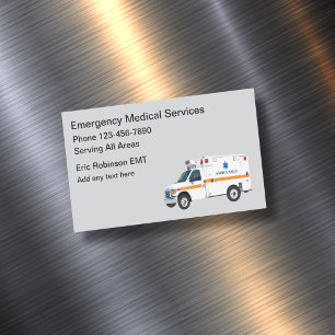 Thema Rettungsdienst Magnetische Visitenkarte