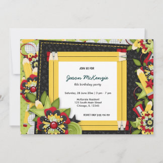 Thema Schulgeburt Einladung