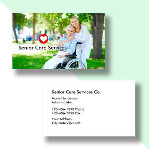 Thema Senior Services Visitenkarte