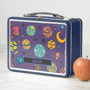 Thema "Space Galaxy" Metall Brotdose
