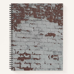 Thema "Urban Decay" - Alte Steine, Peeling Paint Notizbuch