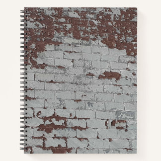 Thema "Urban Decay" - Alte Steine, Peeling Paint Notizbuch
