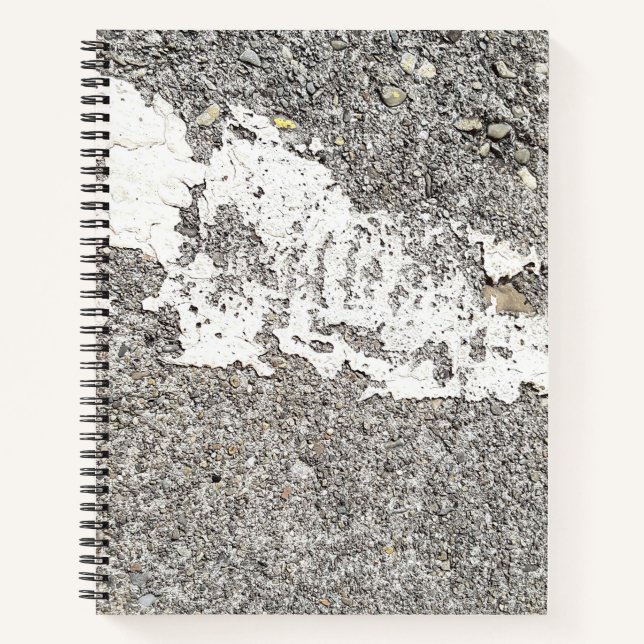 Thema "Urban Decay" - gestrichen Notizbuch (Vorderseite)