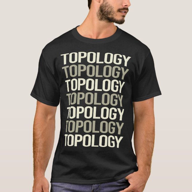 Thema "Weißer Text" T-Shirt (Vorderseite)