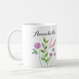 Thema Wildblumen Kaffeetasse