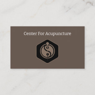 Thème Acupuncture Médicale Cartes de visite