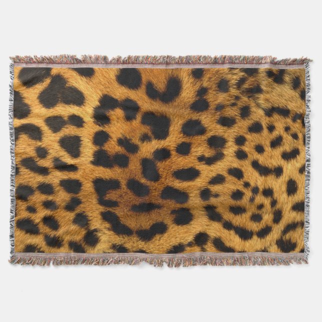 Theme Blanket/Cheetah Print Decke (Vorderseite)