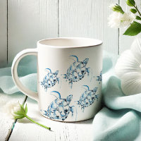 Theme Blue Sea Turtle Beach