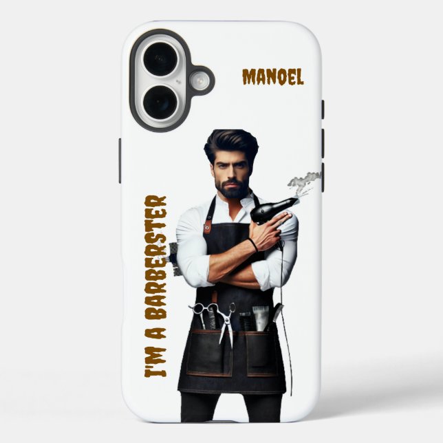 Thème coque iphone Barber (Verso)