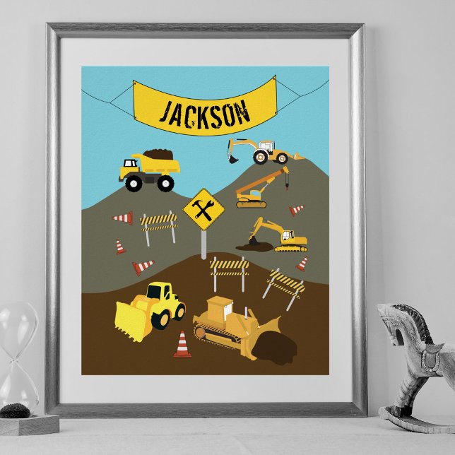 Thème de décoration pour site de chantier de camio (Créateur téléchargé)