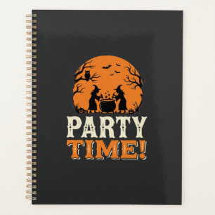 Thème de fête d'Halloween Sorcière Chaudron Design