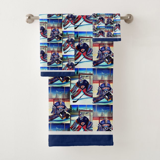 Thème de gardien de hockey sur glace (En situation)