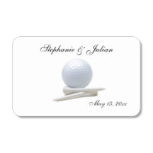 Thème de golf Mariage Pink Matchboxes