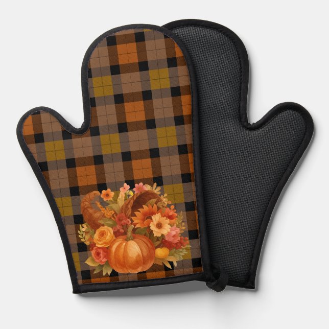 Thème De Récolte D'Automne Plaid (Recto/Verso)