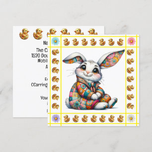Thème des bébés animaux précieux - Invitation