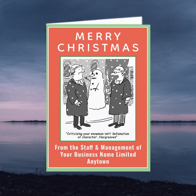 Thème juridique amusant avec carte de Noël à code  (Créateur téléchargé)