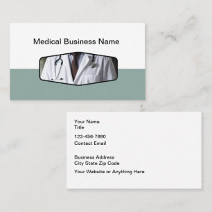 Thème Médicale Cartes de visite uniques