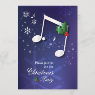 Thème musical Invitation à la fête de Noël