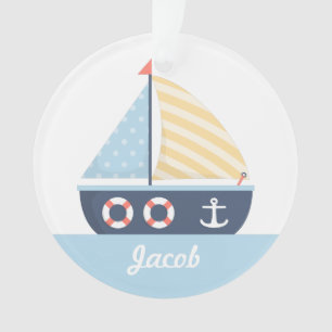 Thème nautique élégant de bateau à voile pour 