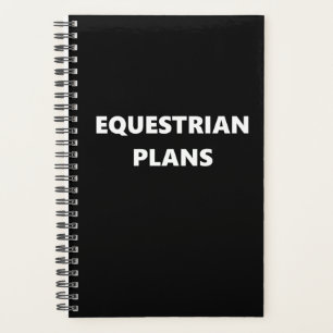 Thème sportif Equestrian Planner Plans équestres