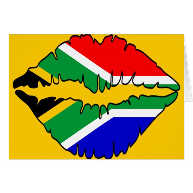 Thème sud-africain de baiser (Devant horizontal)