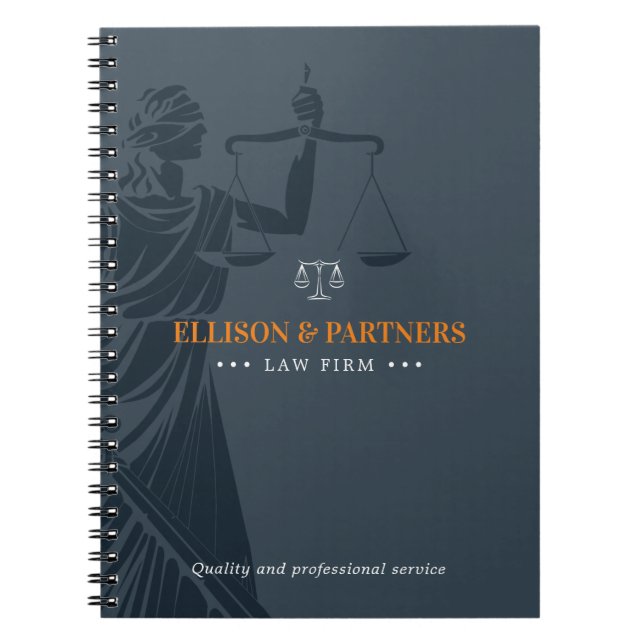 Themen | Umfang der Justiz Notizblock (Vorderseite)