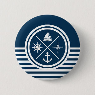 Themenorientierter nautischentwurf button