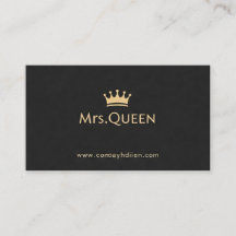 Thèmes Cartes de visite royaux