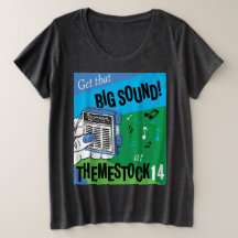 Themestock XIV Damen T-Shirt in Übergröße