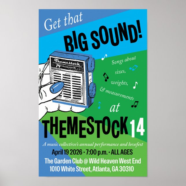 Themestock XIV Poster (Vorne)