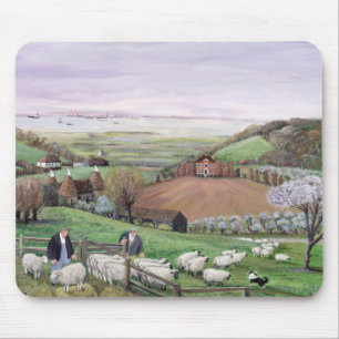 Themse-Ansicht Mousepad