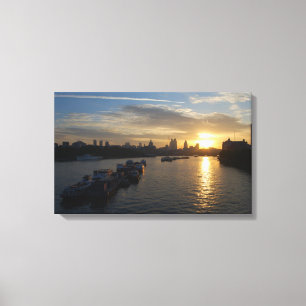 Themse Canvas Print Leinwanddruck