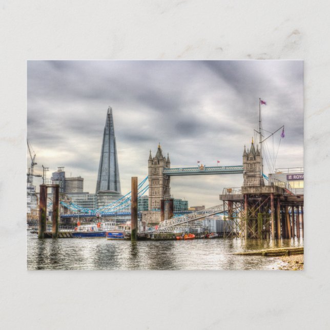 Themse View Postkarte (Vorderseite)