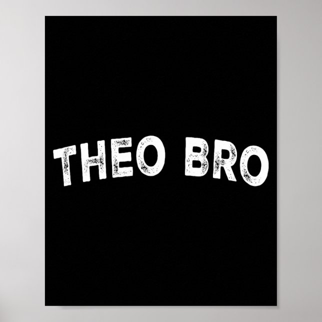 Theo Bro  Poster (Vorne)