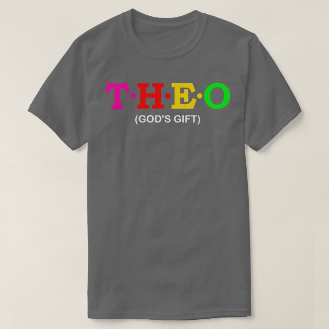 Theo God39s-Geschenk T-Shirt (Design vorne)