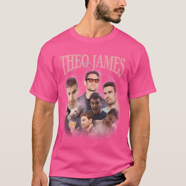 Theo James T-Shirt (Vorderseite)