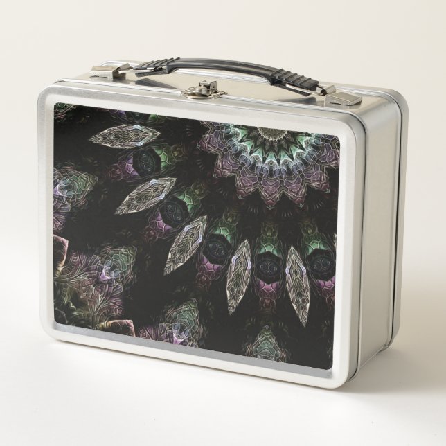 Theo Metall-Lunchbox Metall Brotdose (Vorderseite)
