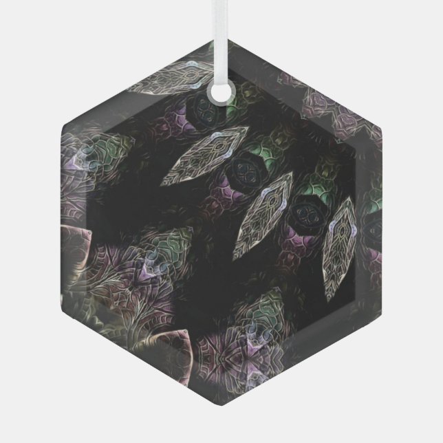 Theo Ornament Aus Glas (Vorderseite)