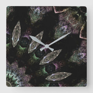 Theo quadratische wanduhr